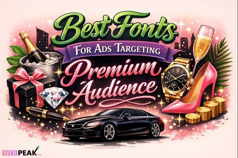 Best Fonts For Ads Targeting Premium Audience