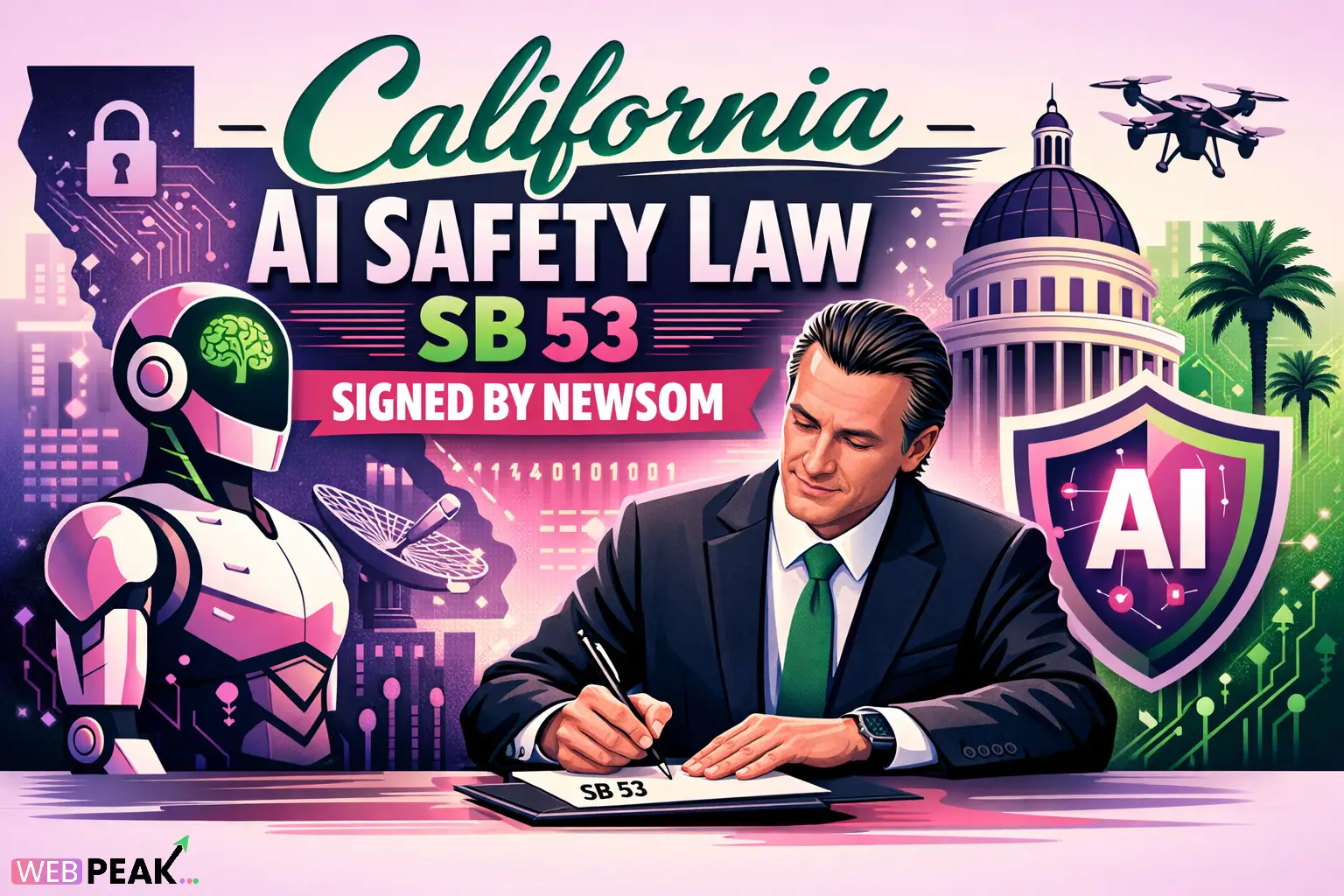 California AI Safety Law SB 53 Signed Newsom October 2025