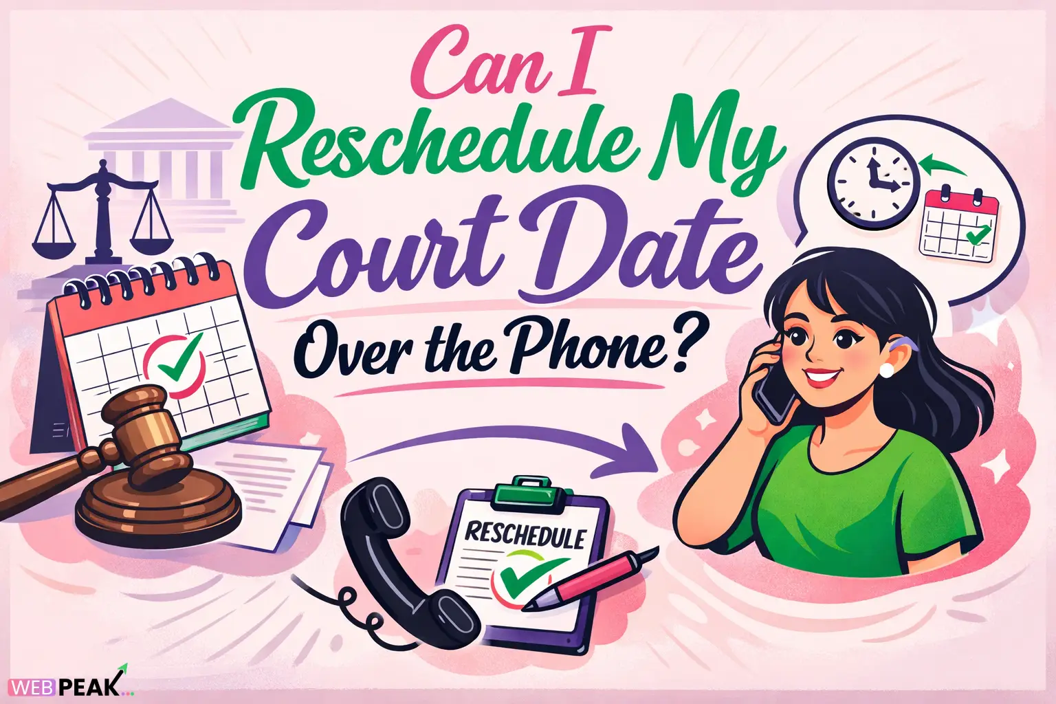Can I Reschedule My Court Date Over The Phone