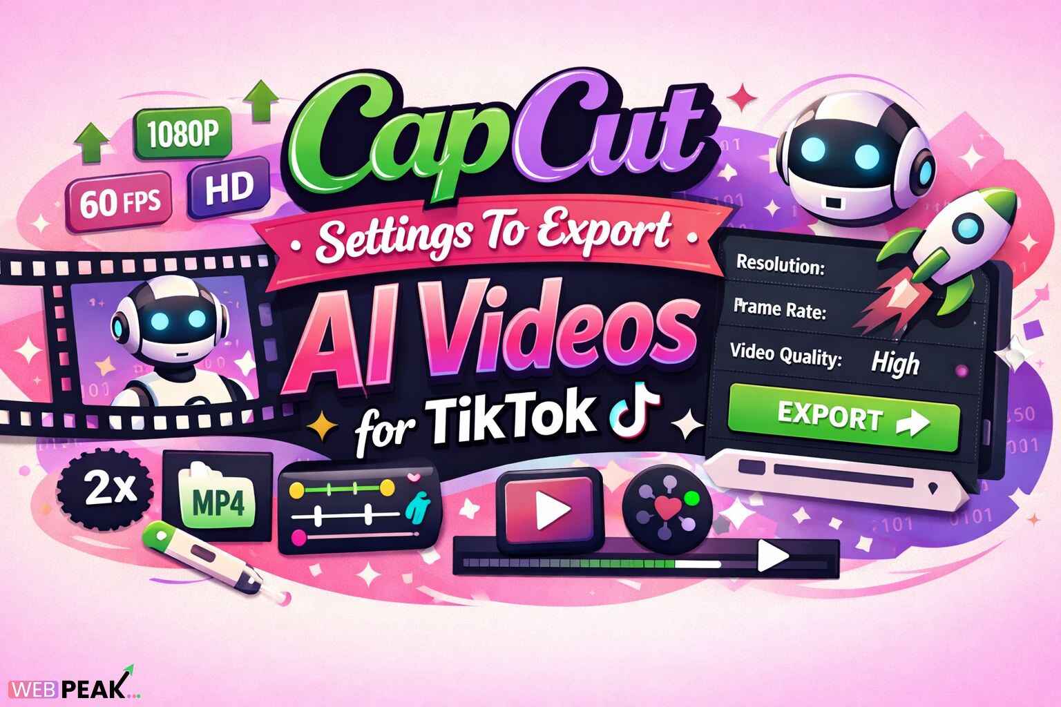 Capcut Settings To Export AI Videos for Tiktok
