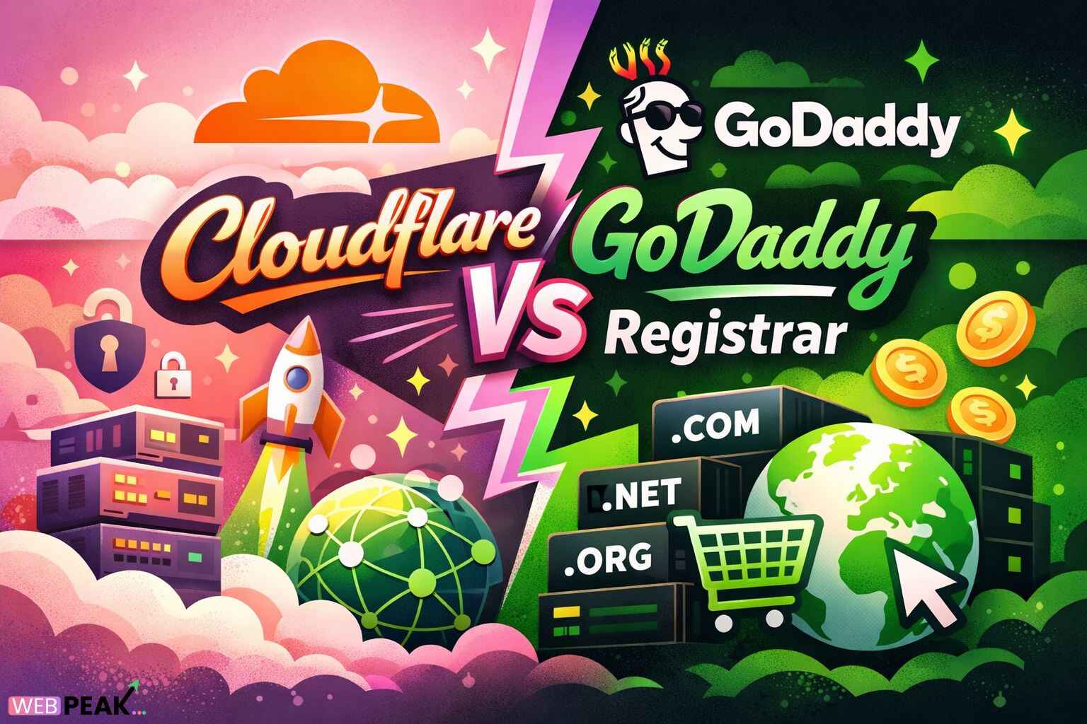 Cloudflare Vs Godaddy Registrar