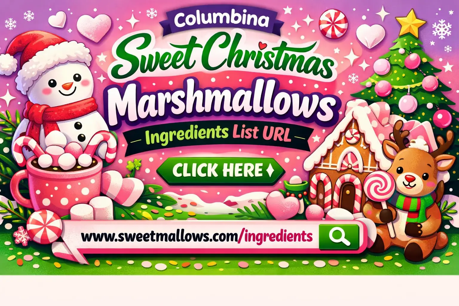 Columbina Sweet Christmas Marshmallows Ingredients List URL