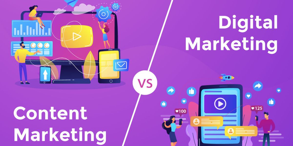 Content Marketing vs Digital Marketing