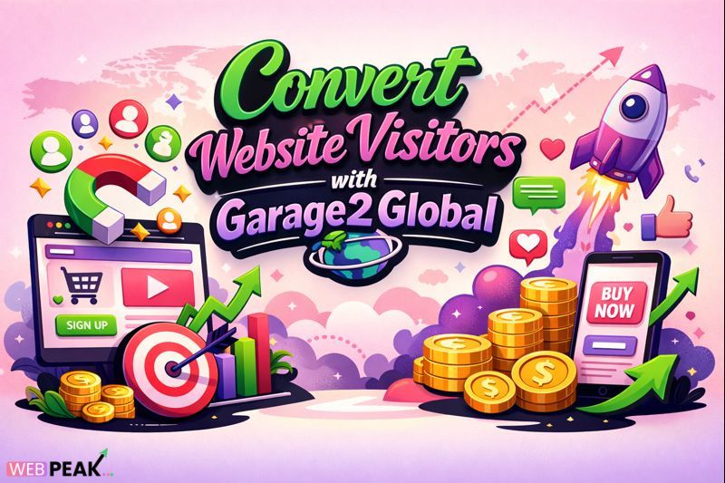Convert Website Visitors with Garage2Global