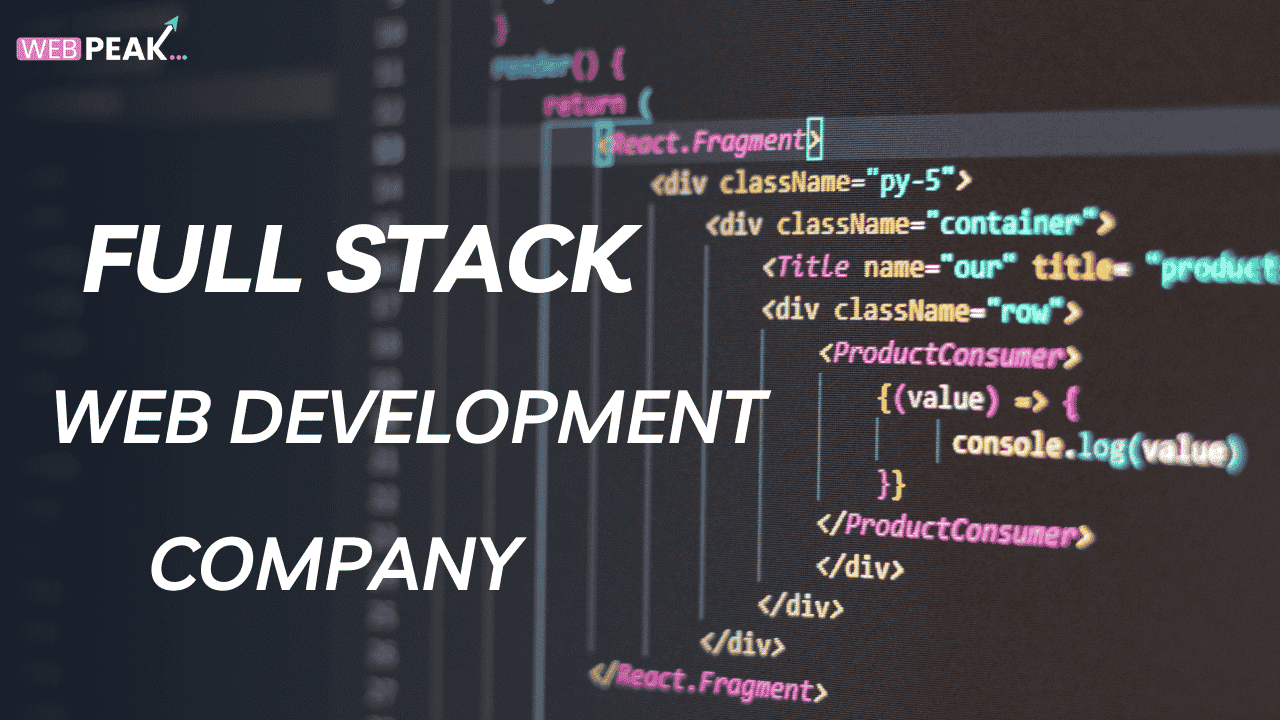 Full Stack Web Development Company