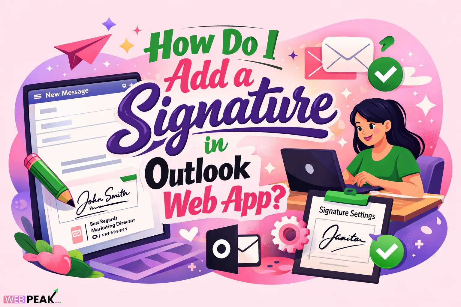 How Do I Add a Signature in Outlook Web App