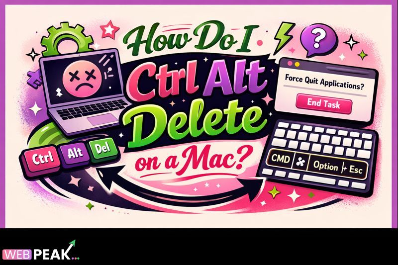 How Do I Ctrl Alt Delete on a Mac