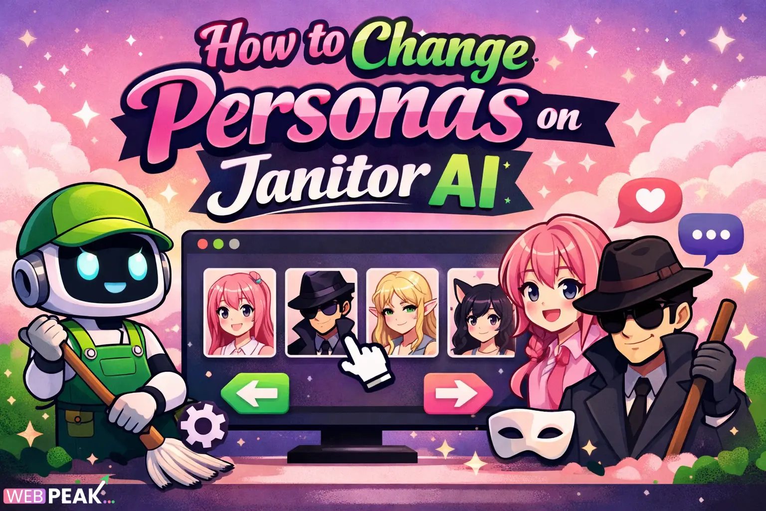 How to Change Personas on Janitor AI