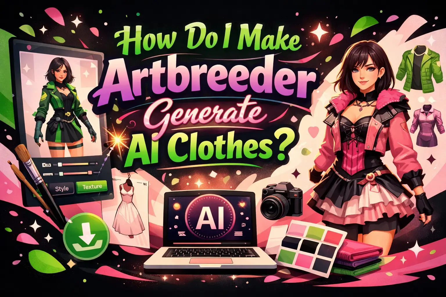How to Make Artbreeder Generate AI Clothes