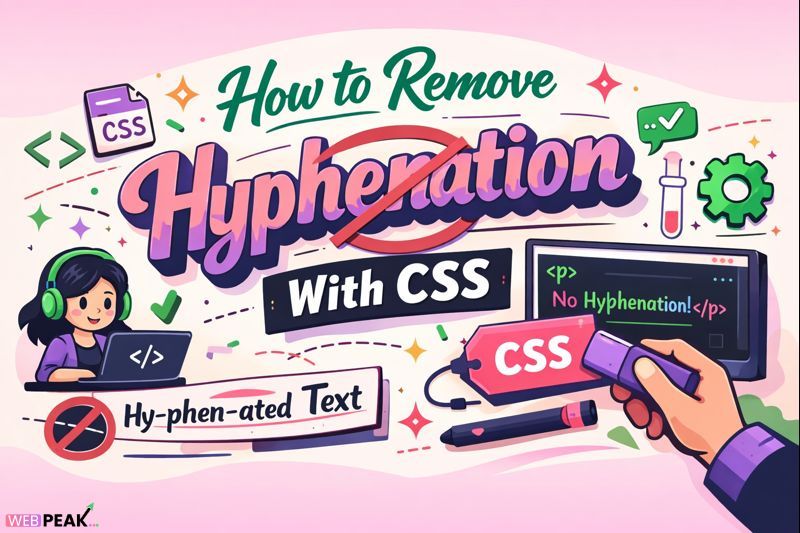 How to Remove Hyphenation With CSS