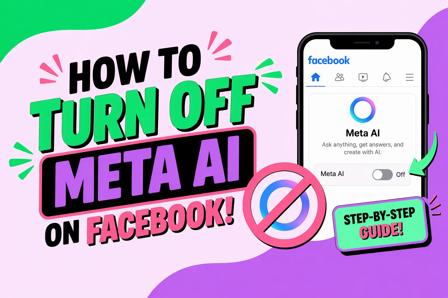 How to Turn Off Meta AI on Facebook