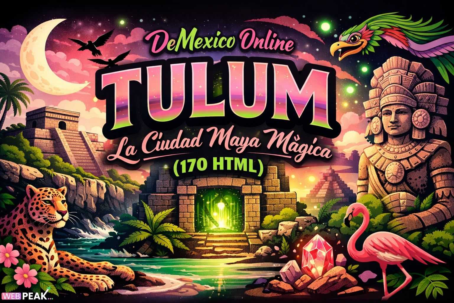 DeMexico Online Tulum La Ciudad Maya Mágica (170 HTML)