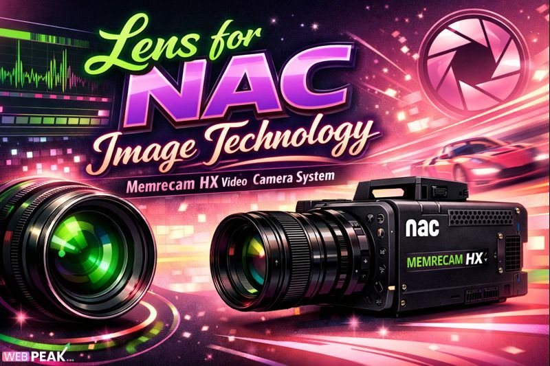 Lens for NAC Image Technology Memrecam HX Video Camera System