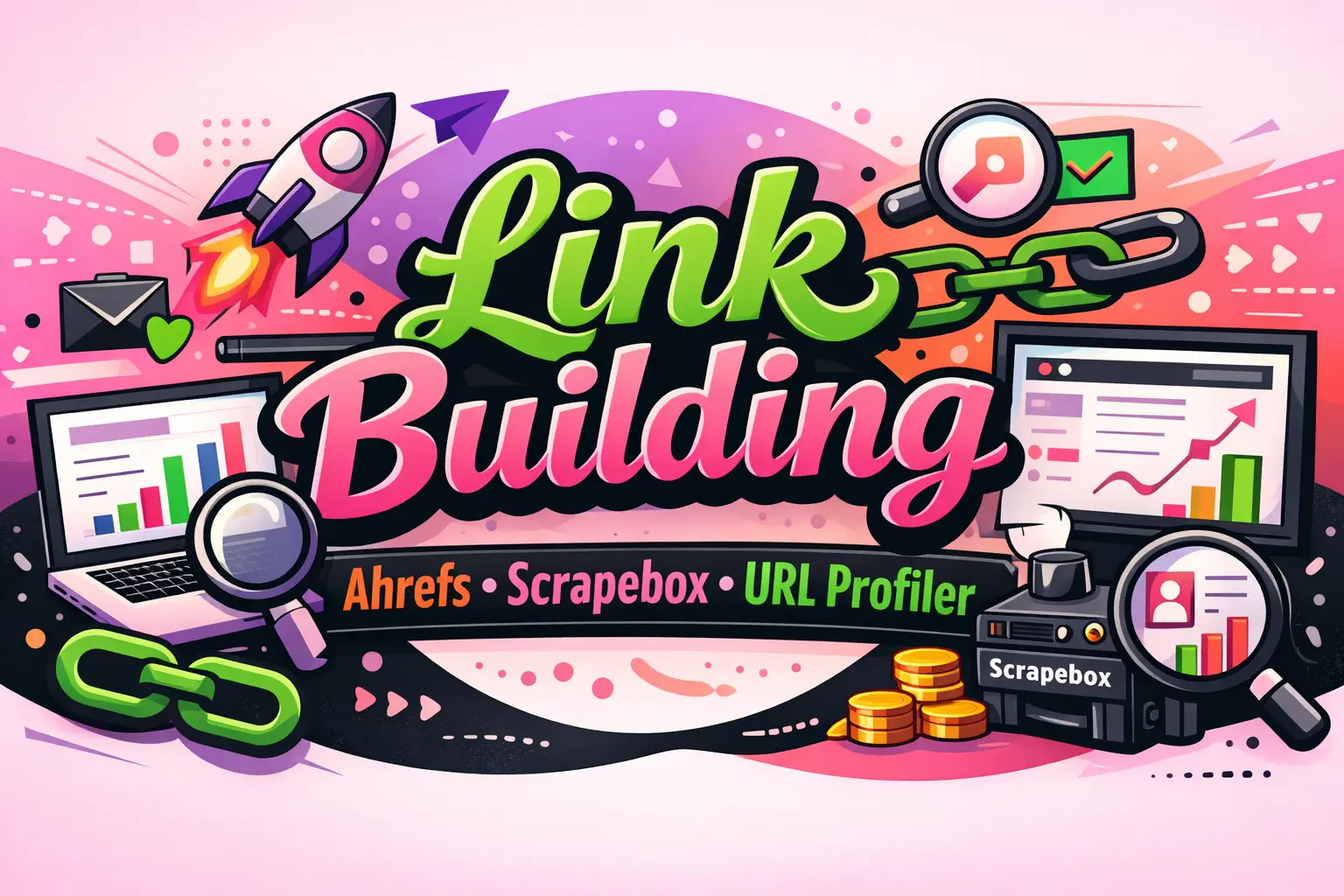 Link Building Ahrefs Scrapebox URL Profiler