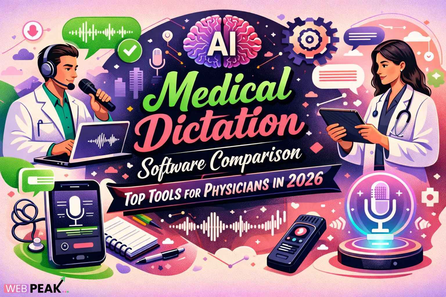 Medical Dictation Software Comparison: Top Tools for Physicians in 2026