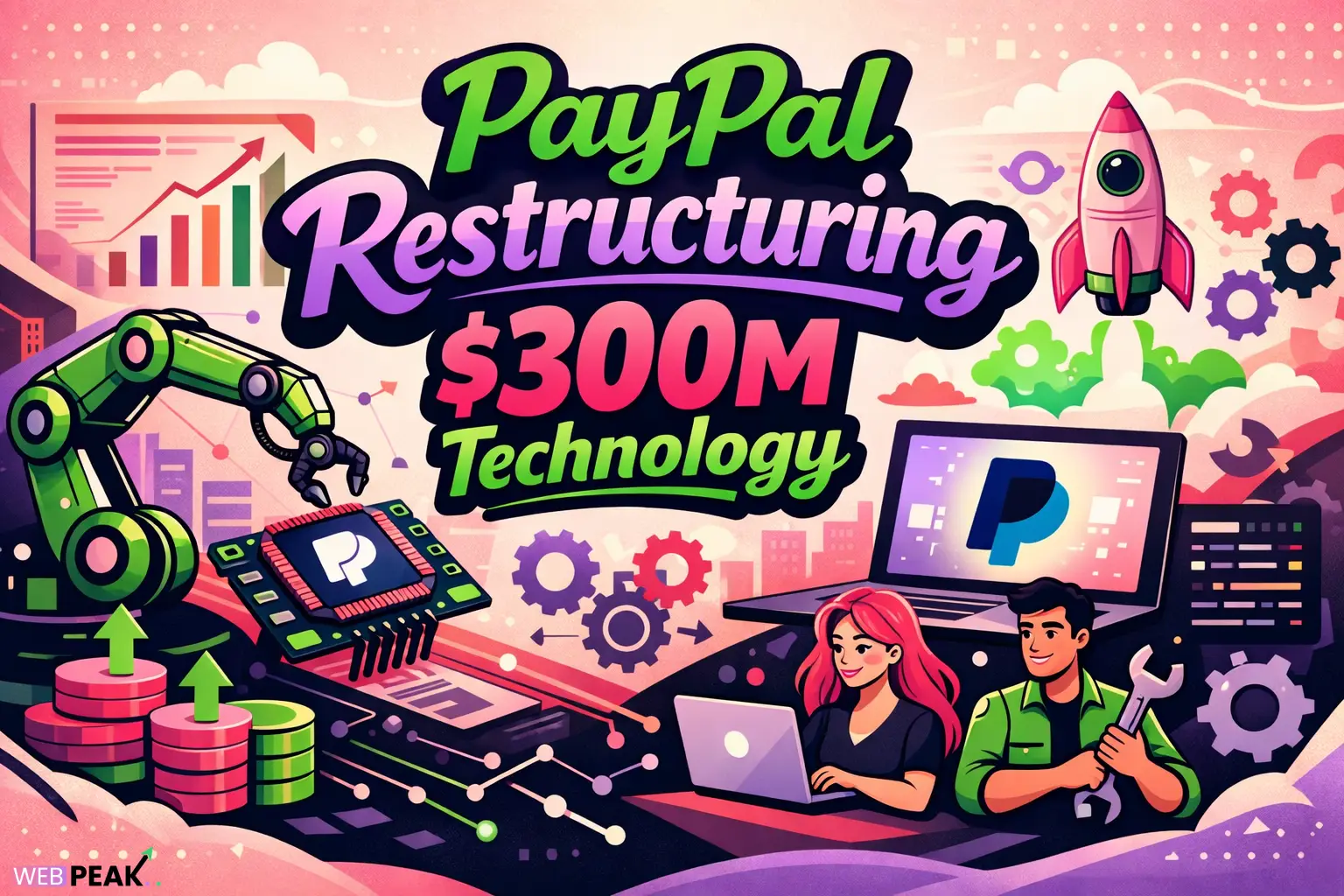 PayPal Restructuring $300M Technology