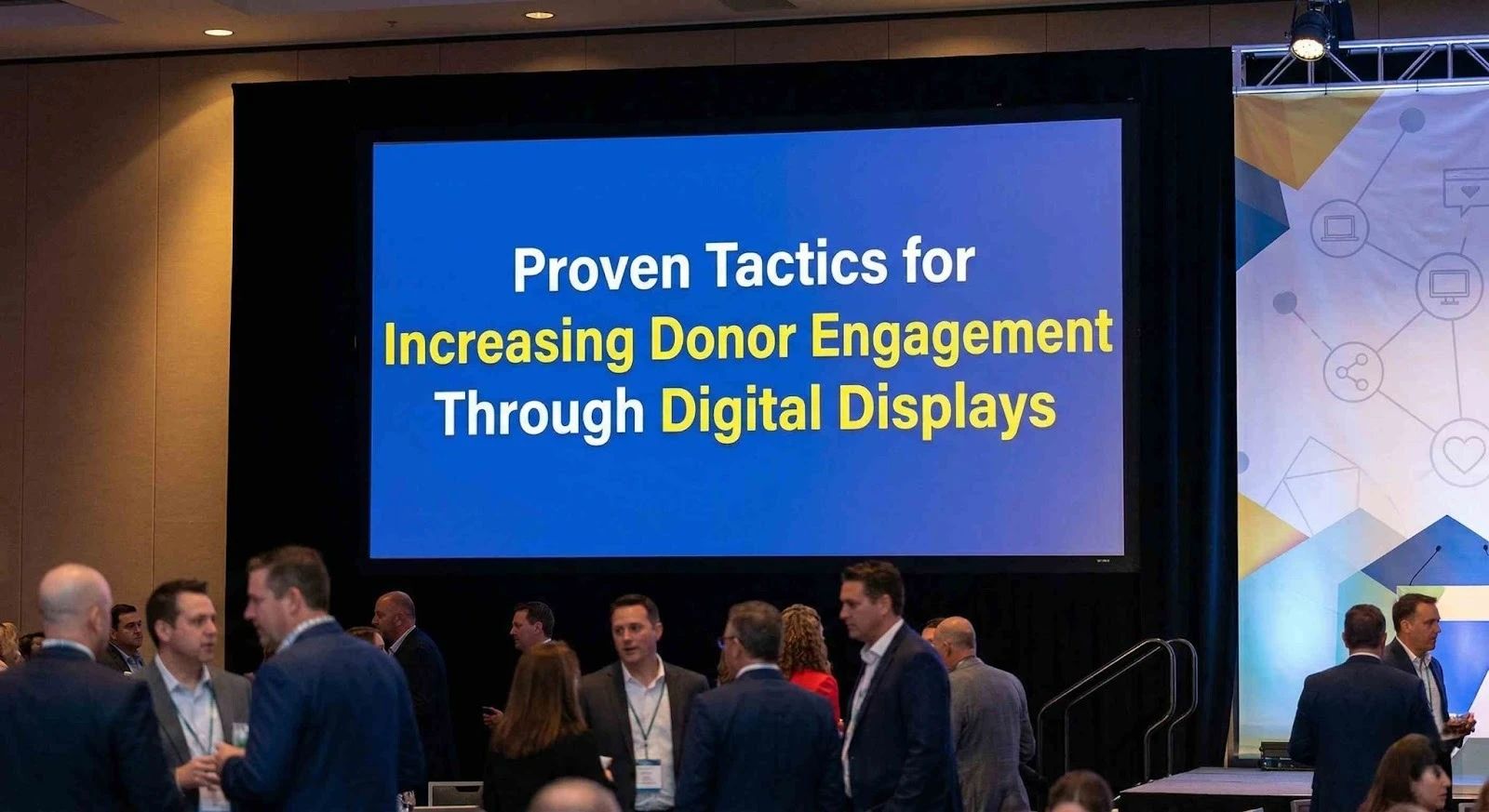Proven Tactics for Increasing Donor Engagement Through Digital Displays