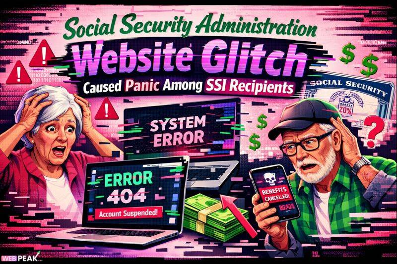 Social Security Administration Website Glitch Caused Panic Among Ssi Recipients