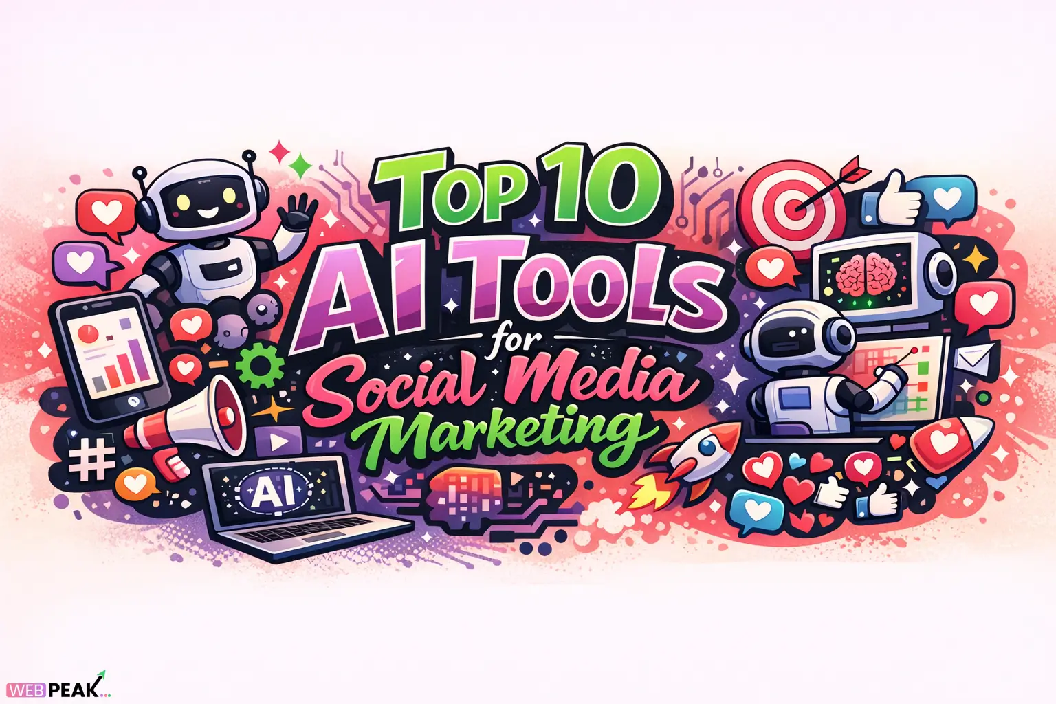 Top 10 AI Tools for Social Media Marketing in 2026