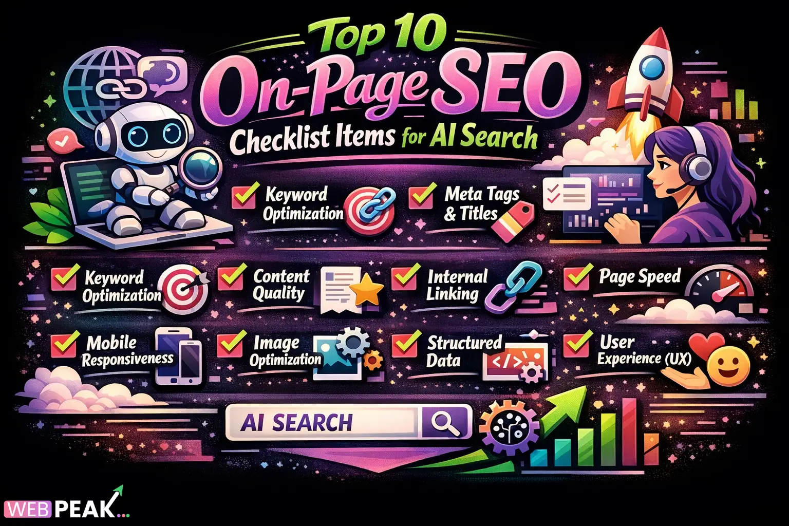 Top 10 On-Page SEO Checklist Items for AI Search in 2026