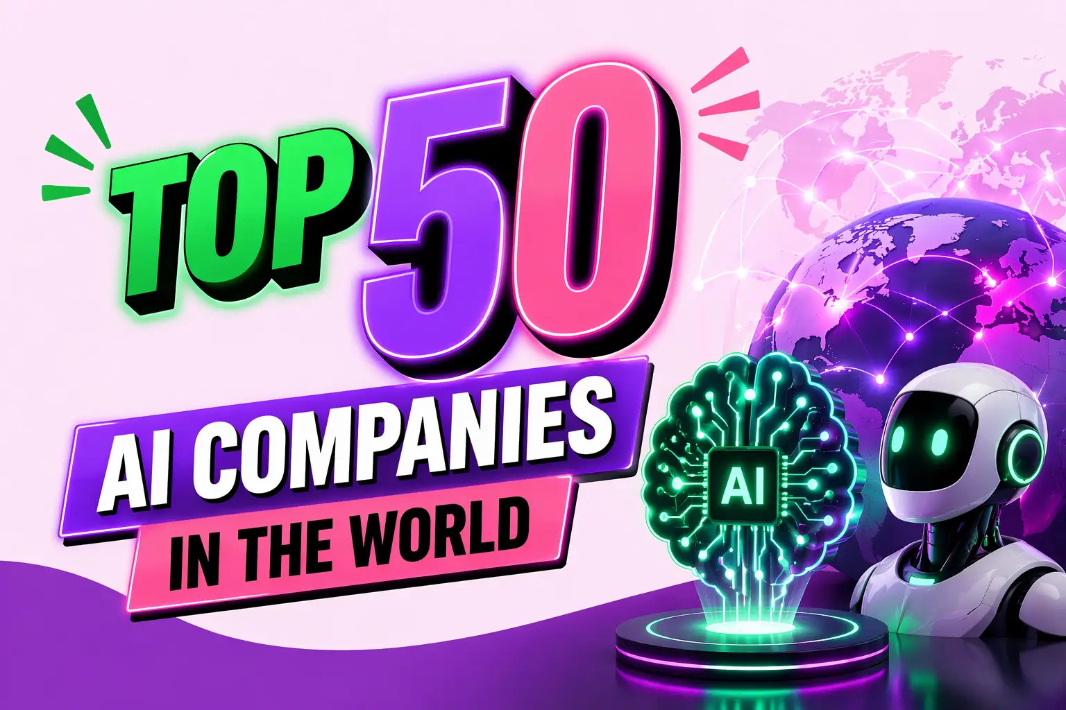 Top 50 AI Companies in the World