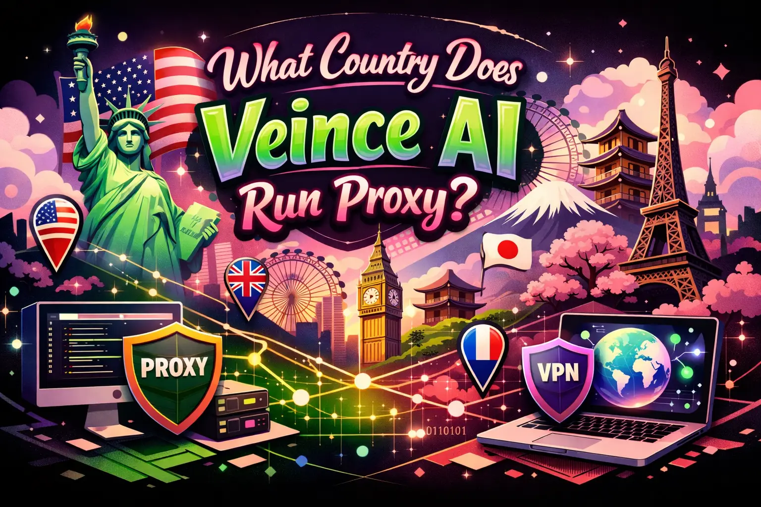 What Country Does Veince AI Run Proxy