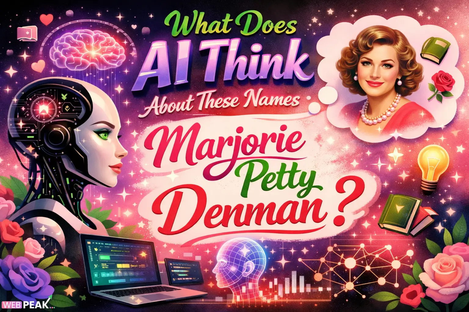 What Does AI Think About These Name Marjorie Petty Denman