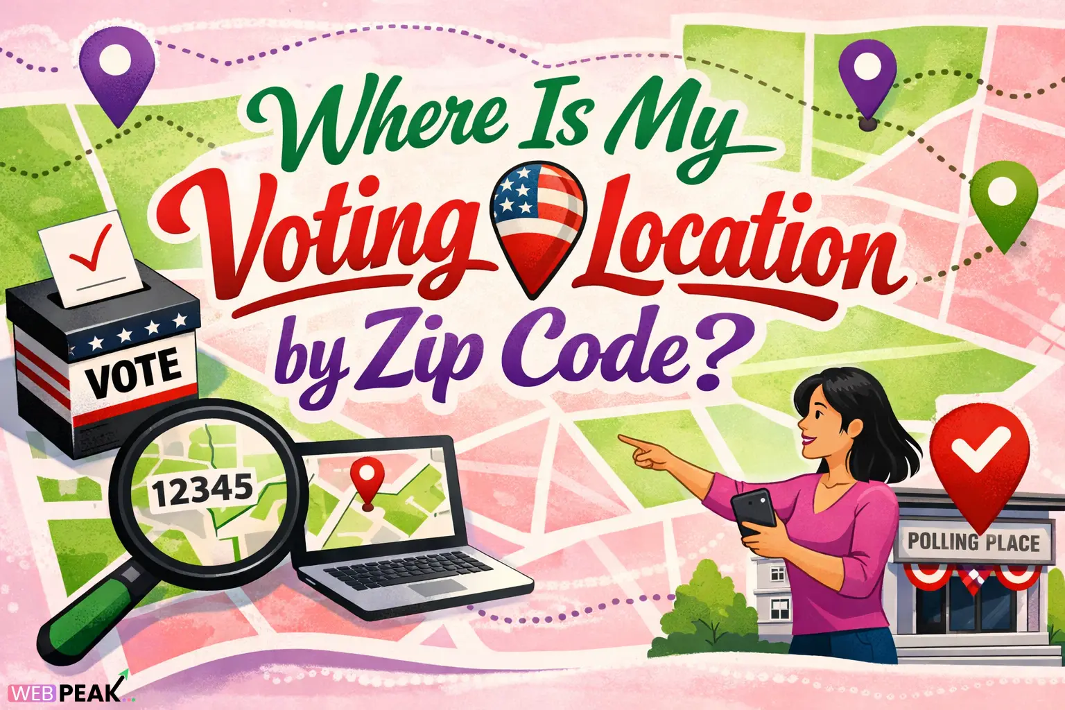 Where Is My Voting Location by Zip Code