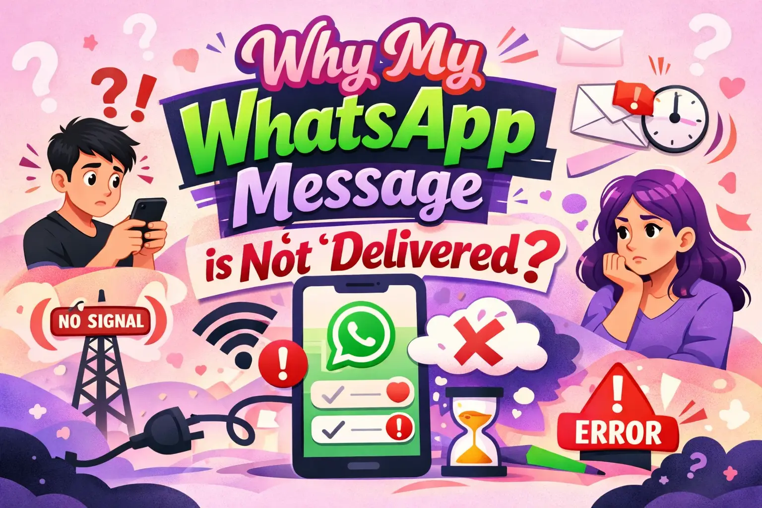 Why My WhatsApp Message is Not Delivered