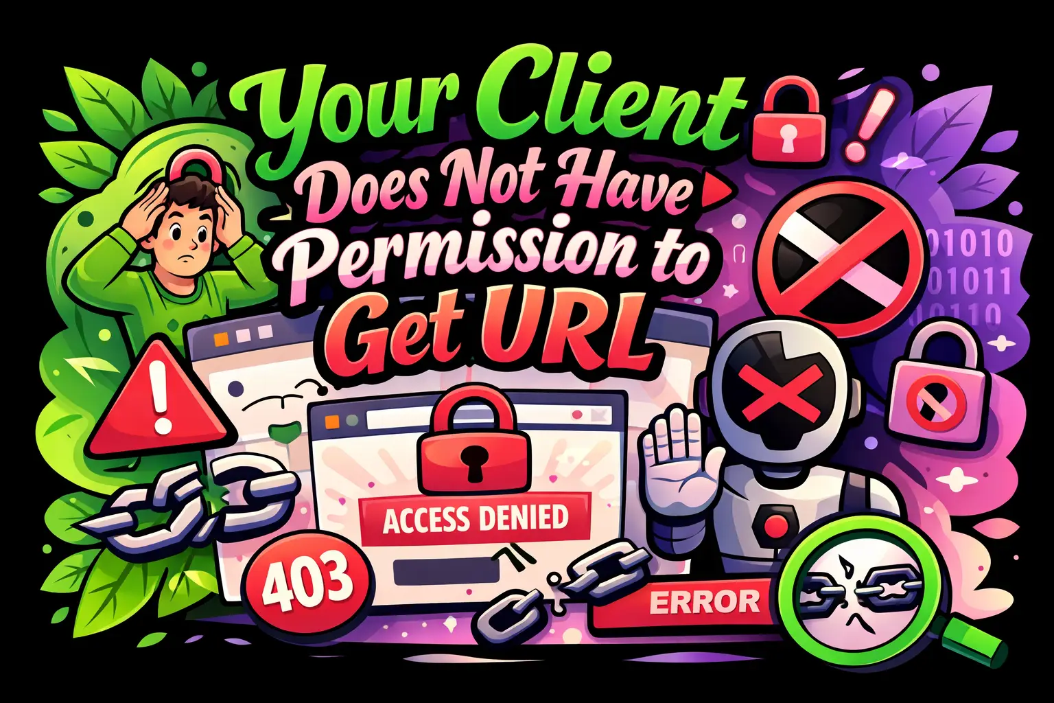Your Client Does Not Have Permission to Get URL